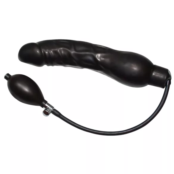 You2Toys - φουσκωτό πρωκτικό διαστολέα latex - μαύρο μεγάλο