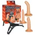 You2Toys - σετ strap-on dildo - φυσικό χρώμα