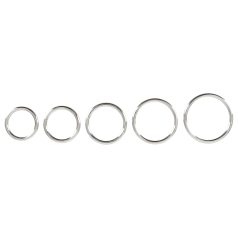   Bad Kitty - σετ μεταλλικοί δακτύλιοι πέους - 5 τεμαχίων