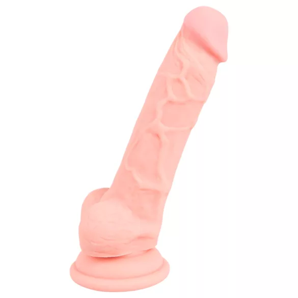 Medical - δονητής σιλικόνης για γυναίκα - 18cm - φυσικό χρώμα