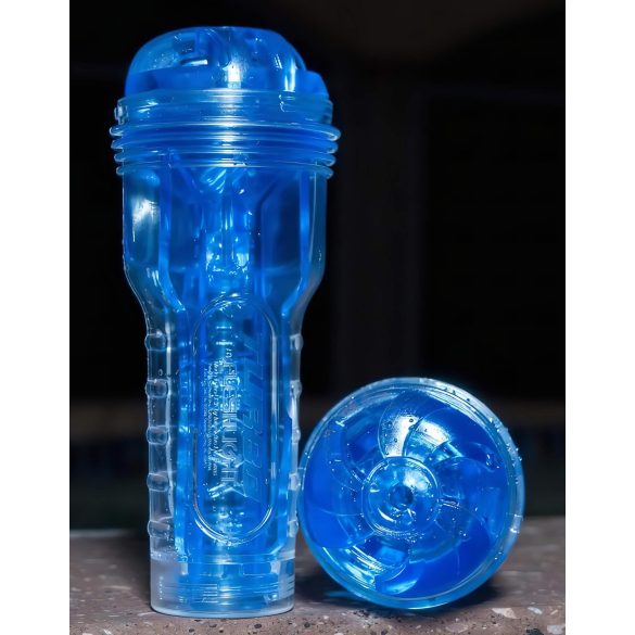 Fleshlight Turbo Thrust - ανδρικό masturbator με ισχυρή αναρρόφηση - μπλε