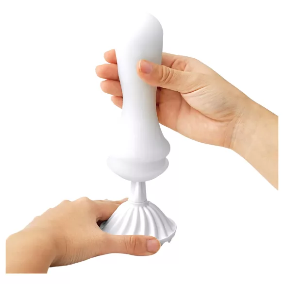 TENGA Flex - ανδρικός αυνανιστής - λευκό