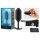 b-vibe Snug Plug 3 - διπλό πρωκτικό plug (180g) - μαύρο