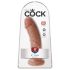 King Cock 8 Ντίλντο (20 εκ) - Σκούρο Φυσικό