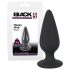 Βελούδινη Απόλαυση - Βαρύ 40g anal plug (μαύρο)