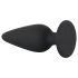 Βελούδινη Απόλαυση - Βαρύ 40g anal plug (μαύρο)