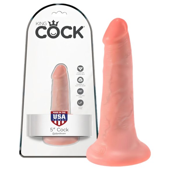 King Cock 5 Δονητής (13 εκ.) - Φυσική Απόχρωση