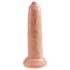 King Cock 9 - Ρεαλιστικό δονητής (23 cm) - φυσικό