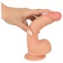 realistixxx - ρεαλιστικό δονητήρι με βεντούζα (22 cm, στο χρώμα του δέρματος)
