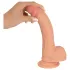 realistixxx - ρεαλιστικό δονητήρι με βεντούζα (22 cm, στο χρώμα του δέρματος)