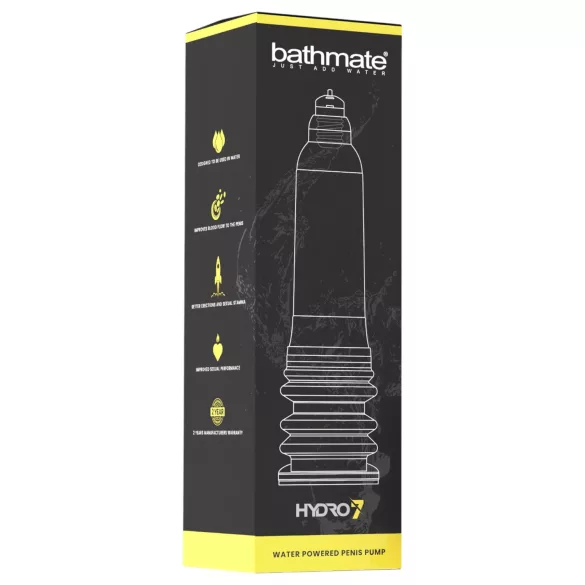 Bathmate Hydro7 - υδροαντλία πέους (διάφανη)
