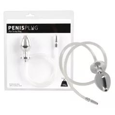   Piss to Ass Plug - διπλό βύσμα πρωκτού με ουρηθρικό διαστολέα - κοίλος