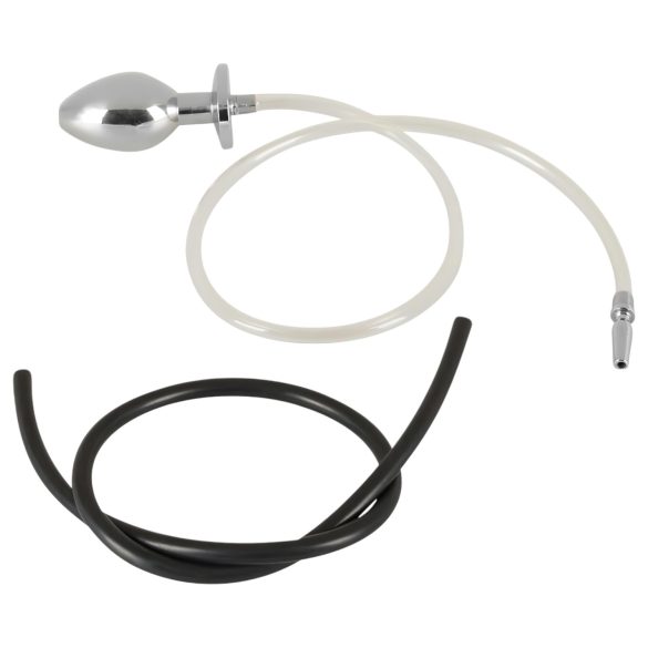 Piss to Ass Plug - διπλό βύσμα πρωκτού με ουρηθρικό διαστολέα - κοίλος