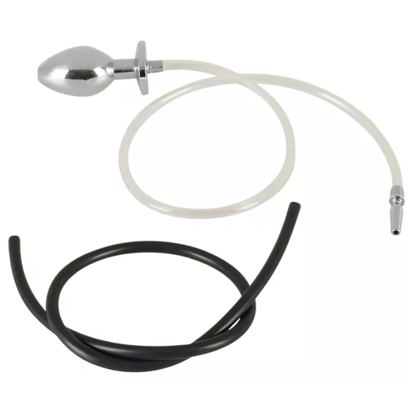 You2Toys - Piss to Ass Plug - κούφιο πρωκτικό βύσμα με διαστολέα ουρήθρας