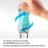 TENGA Spinner Tetra - ανδρικό βοήθημα (διάφανο)