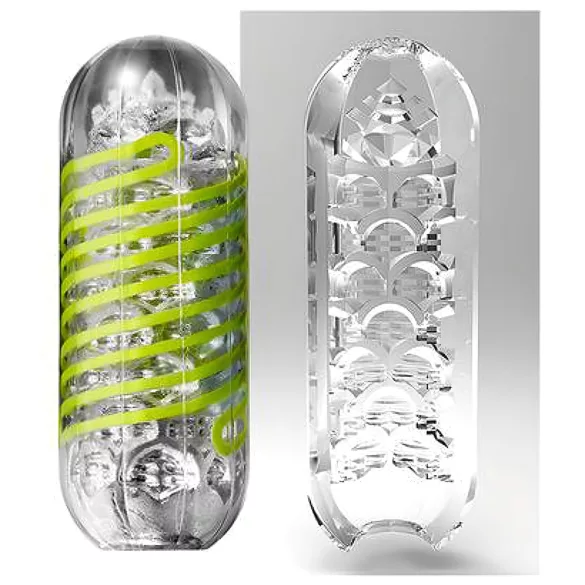 TENGA Spinner Schell - ανδρικό masturbator - διάφανο