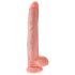 King Cock 14 Μεγάλο Δονητής 35cm - Φυσικό