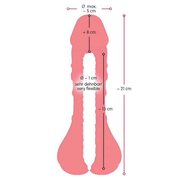 Nature Skin - ομοίωμα γυναικείου κόλπου & κάλυμμα πέους - φυσικό χρώμα