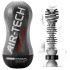 TENGA Air-Tech Squeeze Strong - Ισχυρό μαύρο αυνανιστήρι με αναρρόφηση