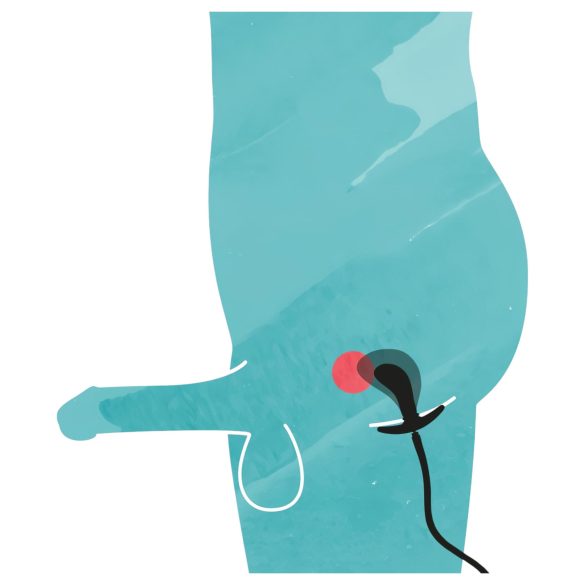 You2Toys - πρωκτικό plug με αντλία - φουσκωτό - μαύρο