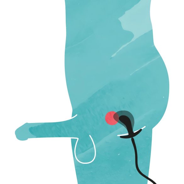 You2Toys - πρωκτικό plug με αντλία - φουσκωτό - μαύρο