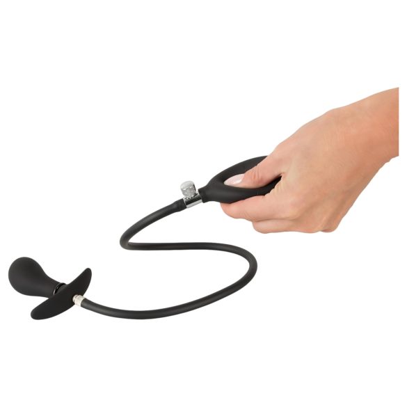 You2Toys - πρωκτικό plug με αντλία - φουσκωτό - μαύρο