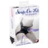 You2Toys - σετ strap-on με 2 δονητές - φετιχιστικό παιχνίδι για ζευγάρια