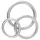 You2Toys Metallic - σετ δαχτυλιδιών πέους σιλικόνης (3 τεμάχια)