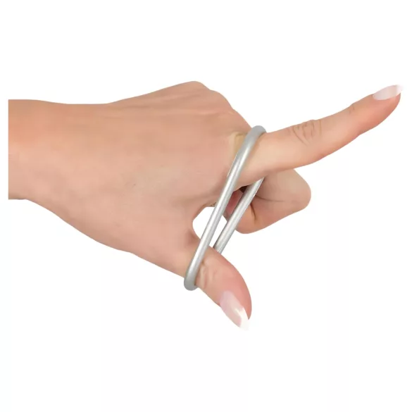 You2Toys Metallic - σετ δαχτυλιδιών πέους σιλικόνης (3 τεμάχια)