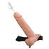 Fetish Strap-On 9 - κοίλο, εκτοξευόμενο ομοίωμα (φυσικό)