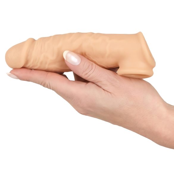 Realistixxx - προέκταση πέους με δαχτυλίδι - 16cm φυσικό