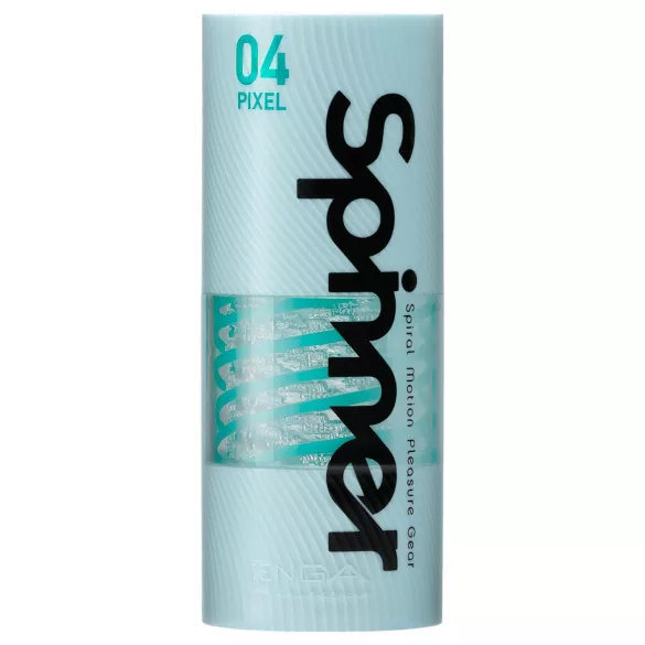 TENGA Spinner Pixel - ανδρικό αυνανιστήρι (διάφανο)