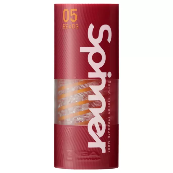 TENGA Spinner Beads - ανδρικό masturbator - διαφανές