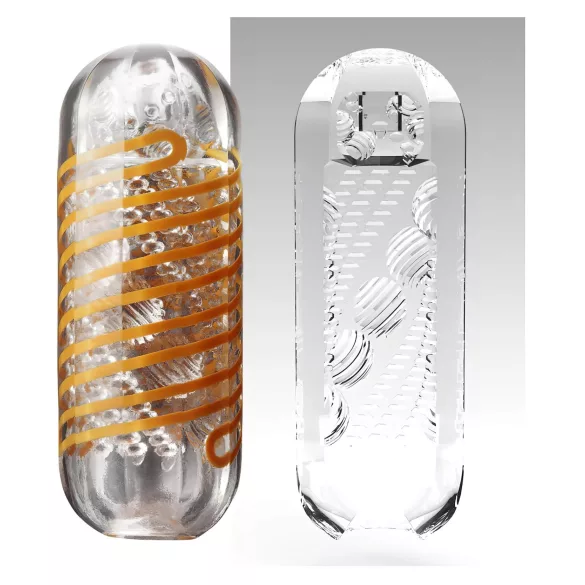 TENGA Spinner Beads - ανδρικό masturbator - διαφανές