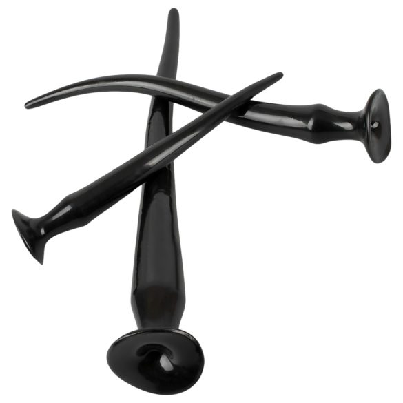 You2Toys - έξτρα μακρύ σετ πρωκτικών βυσμάτων (3 τεμάχια) - μαύρο