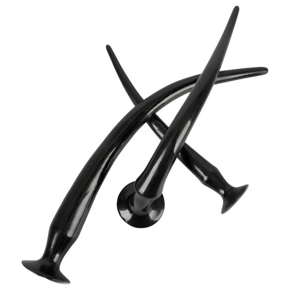 You2Toys - έξτρα μακρύ σετ πρωκτικών βυσμάτων (3 τεμάχια) - μαύρο