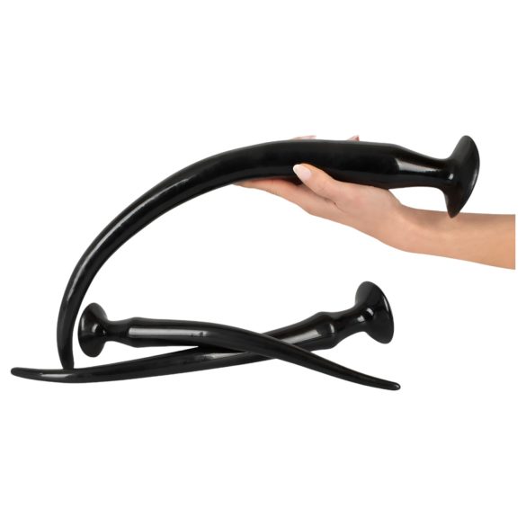 You2Toys - έξτρα μακρύ σετ πρωκτικών βυσμάτων (3 τεμάχια) - μαύρο