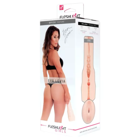 Fleshlight - ανδρικό masturbator ποπός Eva Lovia Spice - ρεαλιστική υφή