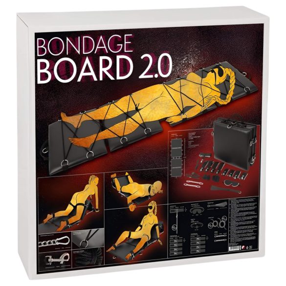 You2Toys Bondage Board 2.0 - Φορητό σετ δεσίματος κρεβατιού