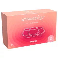   Womanizer Premium Eco - ανταλλακτικά καπάκια αναρρόφησης - ροζ (3τμχ)