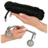 You2Toys Bondage πρωκτική σφήνα (149g) + BDSM σχοινί (10μ)