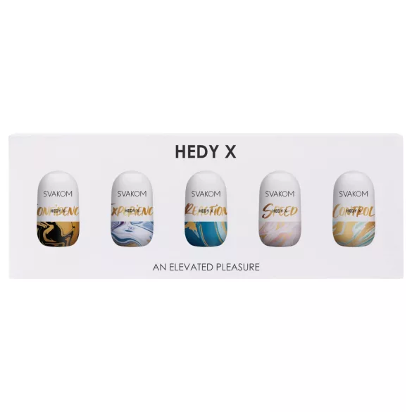 Svakom Hedy X Mixed - σετ αυγό αυνανισμού άνδρας 5 τεμάχια