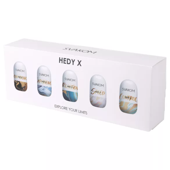 Svakom Hedy X Mixed - σετ αυγό αυνανισμού άνδρας 5 τεμάχια