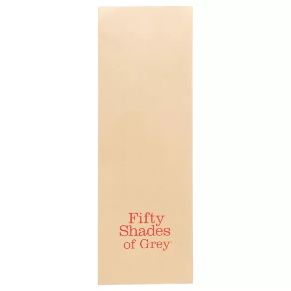 Fifty Shades of Grey - δερμάτινες χειροπέδες ποδιών - μαύρο/κόκκινο