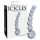 Icicles No. 66 - Καμπυλωτό, σφαιρικό, γυάλινο ομοίωμα (διάφανο)