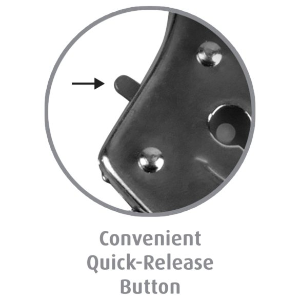 Fetish Fantasy - χειροπέδες μετάλλου - ασημί - sex παιχνίδι