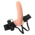 Pipedream - Fetish Strap-On 8 - ζώνη-στράπον με κοίλο δονητή (σε φυσικό χρώμα)