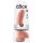 King Cock 9 - μεγάλο δονητής με βεντούζα και όρχεις (23cm) - φυσικό