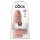 King Cock 9 με βεντούζα και όρχεις (23cm) - φυσικό χρώμα