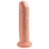 King Cock 7 - ρεαλιστικός δονητής (18cm) - φυσικό